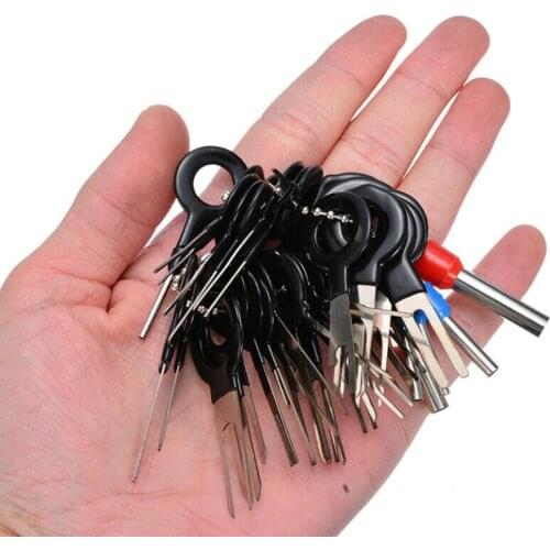 41-pin retractor for car plug terminal removal tool Plastic+Stainless Steel Plug terminal removal tool Needle ejector 41 pcs
