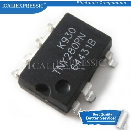 5PCS TNY280GN TNY280G TNY280 SMD-7 In Stock