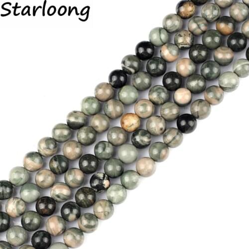6 8 10mm New Arrival Natural Stone Beads Round Gorgeous Agata Loose Strand Beads For Diy Jewelry Making Necklace Bracelet