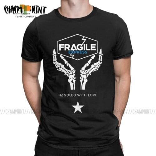 Death Stranding Fragile Express Mens T Shirts Kojima Productions Novelty Tees Short Sleeve T-Shirts Birthday Gift Clothes