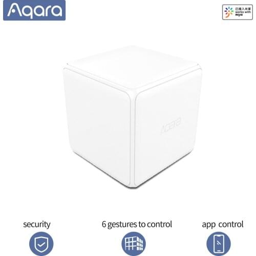 Aqara Magic Cube Controller Wireless switch 6 gestures Smart home sensor moiton sensor Zigbee WIFI Mihome APP