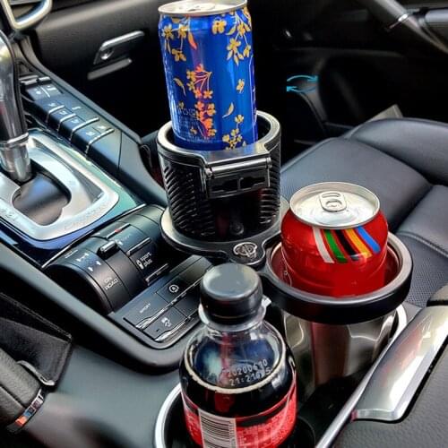 Multifunctional Vehicle-Mounted Cup Holder Foldable Saving Space Mobile Phone Bracket Easy Installation M56
