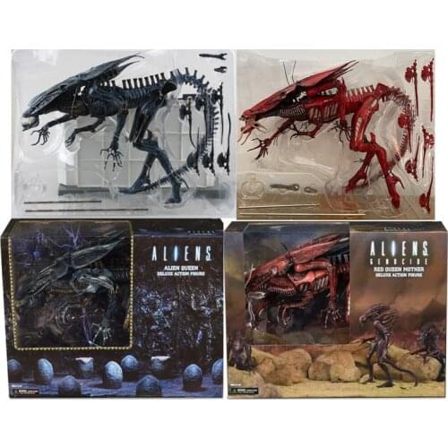 NECA Alien Figure Alien Red Queen Mother Deluxe Action Figure Collectible Model Toys Gift