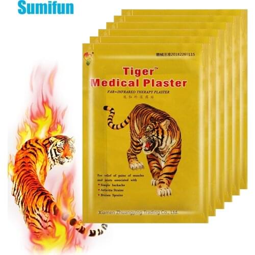 48pcs Tiger Balm Arthritis Pain Patches Body Relaxation Herbal Plaster Muscle Neck Sprain Joint Relieve Pain Stickers C2354
