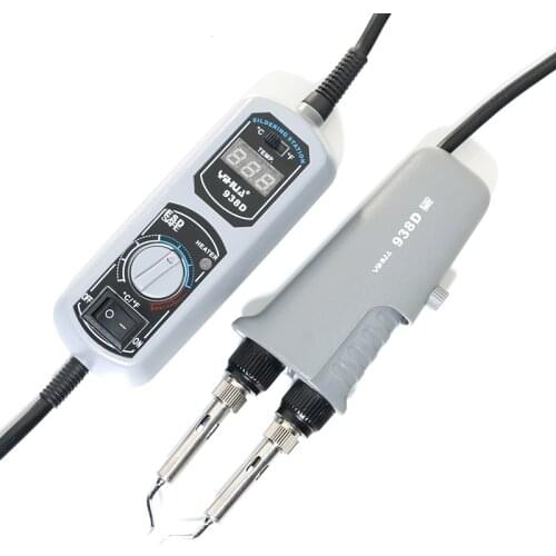 YIHUA 938D Portable Digital Mini Electric Soldering Iron Tweezers Soldering Station Welding tools For BGA SMD Repair