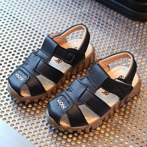 TELOTUNY sandals Baby Fashion Sneaker Children Boys Girls Summer Solid Hook&Loop Casual Sandals baby girl summer sandals 2020apr