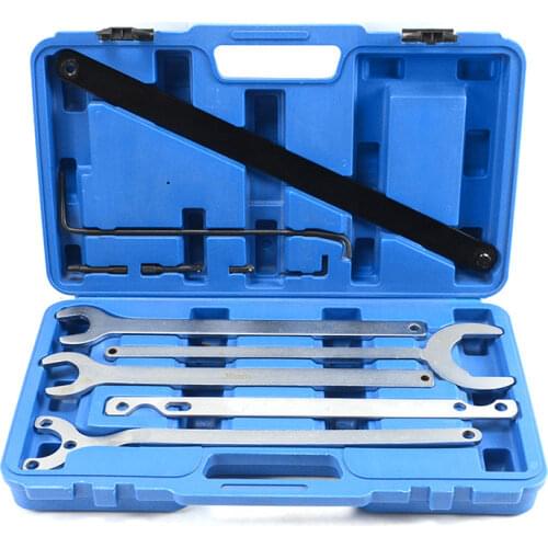 Fan Clutch Water Pump Service Clutch Holder Wrench Tool Set For Mer-cedes Ben-z B-M-W