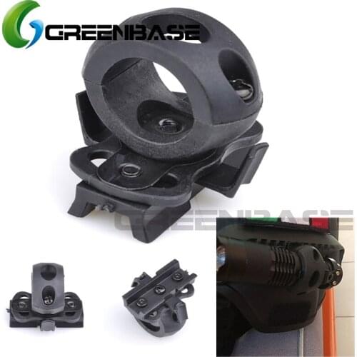 Flashlight Helmet Hunting Holder Tactical Helmet Clamp Adapter Holder Accessories Clamp Tactical Outdoor Sports Mount Holder