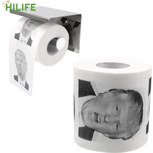 Joke Fun Kitchen Prank Paper 2020 HOT New Gift Humour Toilet Paper Bathroom Toilet Paper Roll Paper Tissue 1 Roll 2 layers