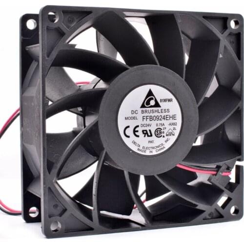 Brand new original FFB0924EHE 9cm 9038 92x92x38mm DC24V 0.75A acs510 550 inverter cooling fan