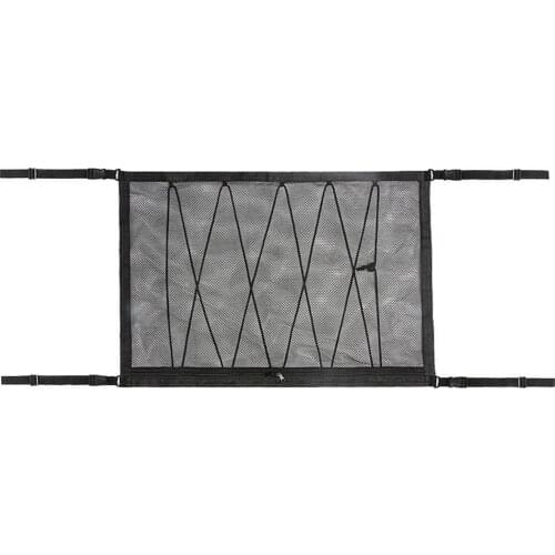 Car Roof Storage Bag Double-open Zipper Widely Used Car Mesh Bag Storage Bag Car Net Pocket Net Bag Breathable Mesh Clothing