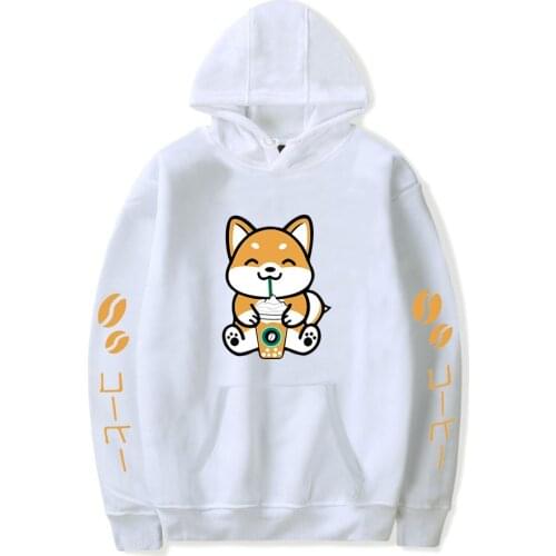 Hot pet animal Corgi Hoodies Men Women Sweatshirts New Harajuku Hoodie Autumn boys girls Casual shiba inu white pullovers