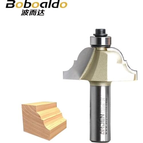 1pcs 1/2 Shank Two flute classic roman ogee cutter with exchangeable bearing Classic Roman Ogee Bits Arden Router Bit