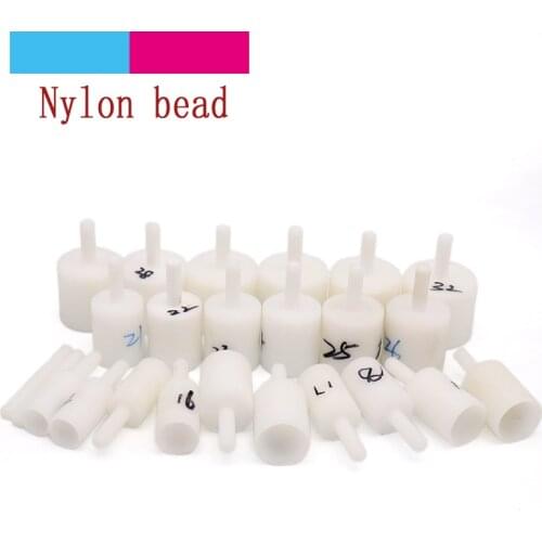 1pcs Nylon Concave Suction Eye Socket Bead Tube Plastic Grinding Head Eye Hand Polishing Tools For Jade Beads Amber Turquoise