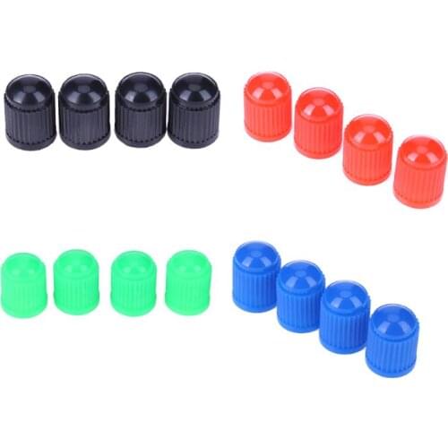 100pcs/set Car Tire Wheel Valve Stem Cap Truck Bike Tyre Dust Covers Plastic Auto Motorcycle Airtight Stem Air Caps High Quality
