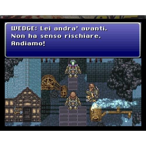 16Bit Games ** final fantasy 3 ( PAL Italian language!! )