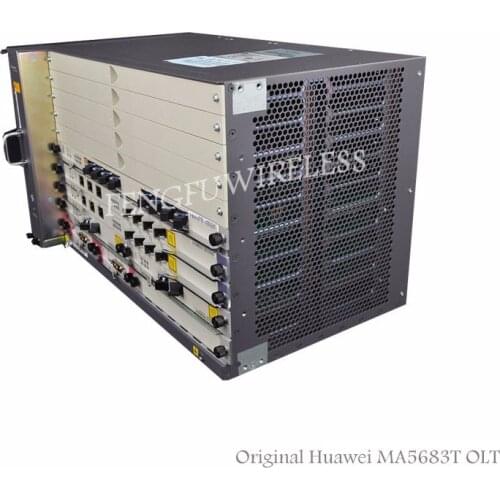 2021 Hottest Original 19 inch MA5683T OLT Device with 10G Uplink X2CS*2 PRTE*2 SCUN*2 GPFD Board 16 32 PON GPON OLT