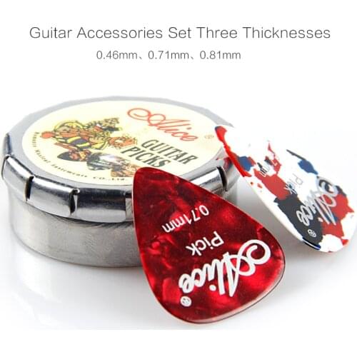 Alice 16 pcs boxed Guitar picks Colorful Guitar picks Guitar Accessories Parts
