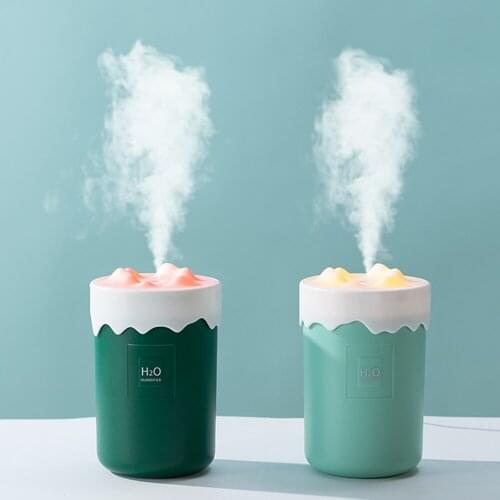 450ml Car Air Humidifier USB Aromatherapy Diffuser Portable Ultrasonic Essential Oil Difusor Mist Maker Fogger For Home Office