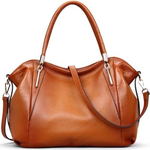 Designer Handbags Women Bags American Style Fashion Business Tote Bag High Quality Genuine Leather Large Shoulder Crossbody Bags