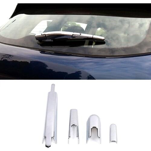 For Renault Kadjar 2015-2019 Chrome Side Rear View Mirror Cover Trim Bezel Cover Trim Exterior Styling Modify Car Refit