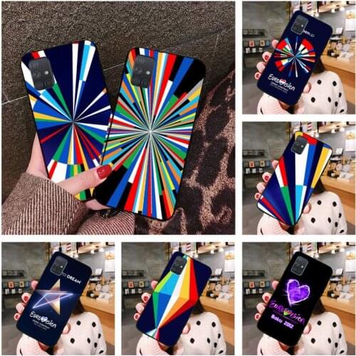 EUB Eurovisions Song Contest Phone Case For Samsung Galaxy A52 A21S A02S A12 A31 A81 A10 A30 A40 A50 A70 A80 A71 A51 5G