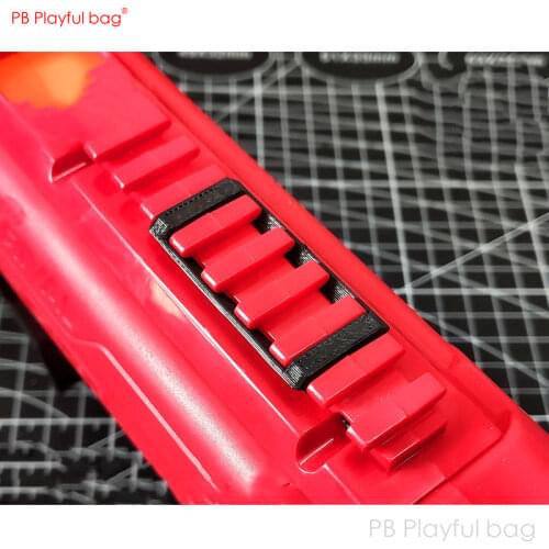 Playful bag 21MM rail transfer parts Soft ball launcher rail turn to standard 21mm rail part Soft ball toy refitting CS toy QI28