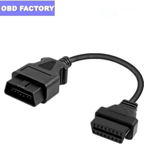 16Pin Male To 16Pin Female OBD Extension Cable For J2534 Pass-Thru Device ELM327 OBDII OBD2 Diagnostic Cable Adapter Connector