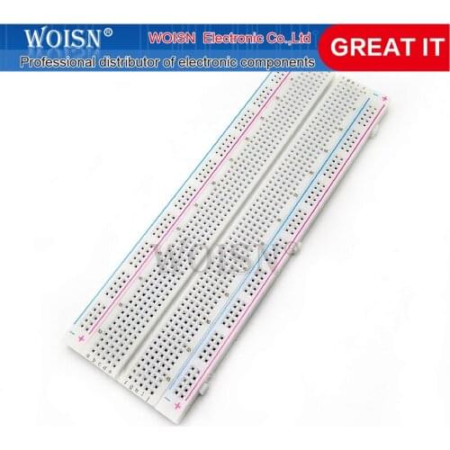 Breadboard 830 Point Solderless PCB Bread Board MB-102 MB102 Test Develop DIY Protoboar In Stock