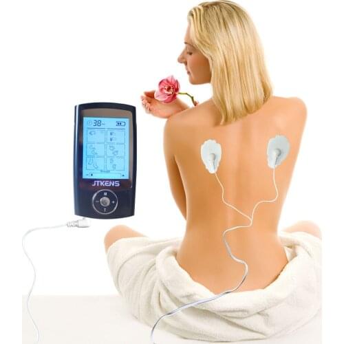 Mini TENS Device Digital EMS Massager Electrode Muscle Stimulator Physical Therapy Machine TENS Massager