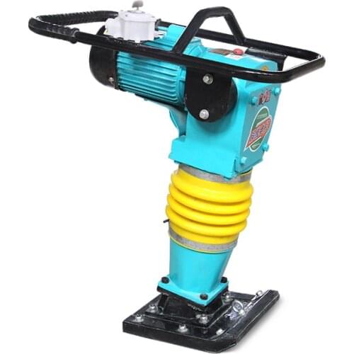 New product electric tamper rammer Electric impact hammer for road compaction Economical vibration soil compactor tamping rammer