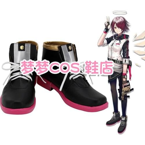 Arknights EXUSIAI Cosplay Shoes Boots Anime Halloween Carnival Cosplay Accessories Custom Made
