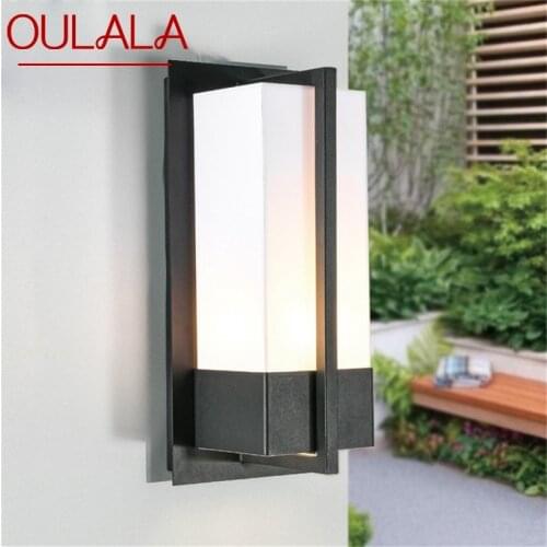 OULALA Outdoor Wall Light Sconces LED Lamp Waterproof Classical Home Decorative For Porch