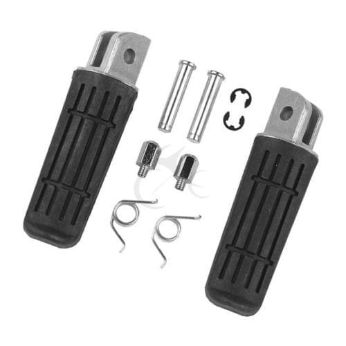 Front Footrest Foot Pegs For YAMAHA FJR 1300 FZ1 FZ400 FZ6R XJR400 YZF 1000 R1 FZ6 Fazer XJR1200 XJR1300 TDM 900 XV 1700 BT 1100