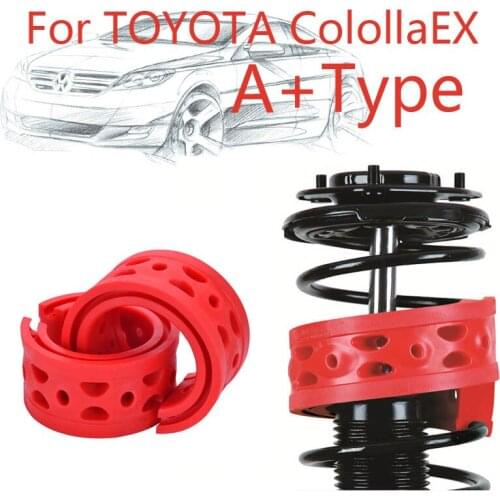 1pair Front Shock SEBS Size-A+ Bumper Power Cushion Absorber Spring Buffer For Toyota ColollaEX