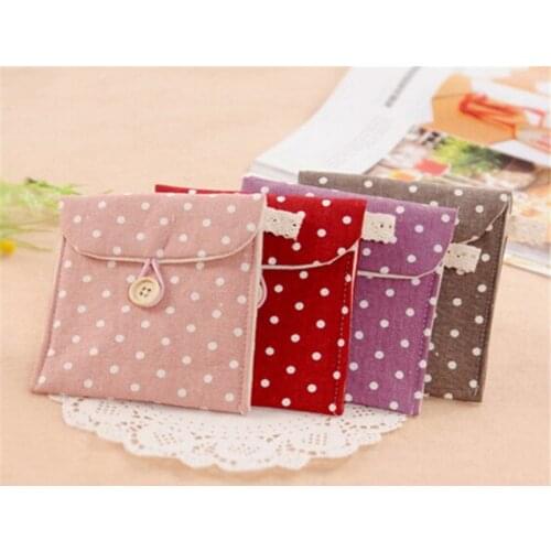 Sanitary Napkin Towel Pads Small Bag Purse Holder Organizer For Women Girl