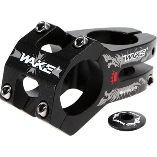 WAKE Aluminum Alloy Bike Handlebar Stem MTB Mountain Road Bike Stem Bicycle Cycling Clamp Stem 31.8MM