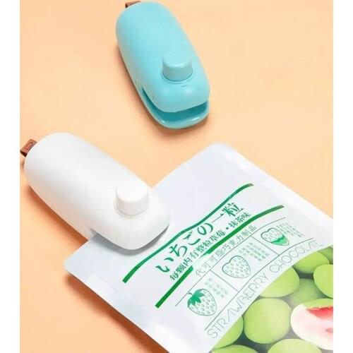 Xiaomi 90 Points Mini Heat Bag Sealing Machine Household Anti Scald Food Saver For Plastic Bags Package Mini Gadgets