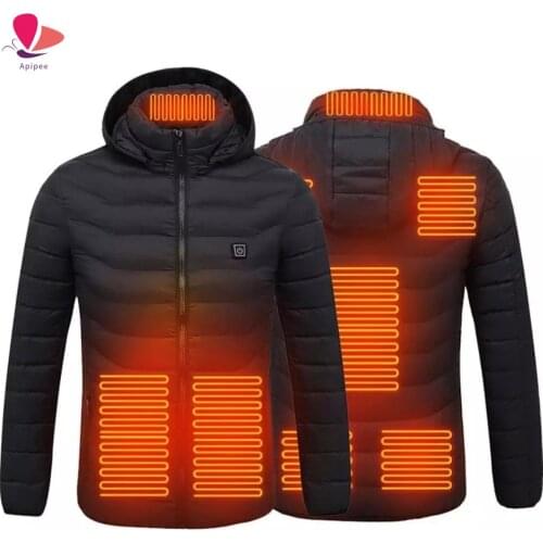 Apipee Men's Parkas With A Hood