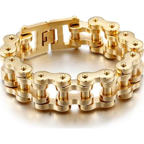 22MM three colors New personality bracelet men punk retro leather bracelet fashion jewelry leather accessories wholesale