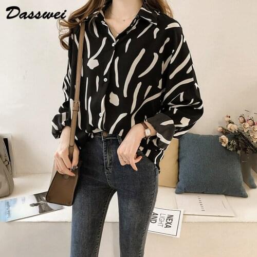 Dasswei Black Blouses