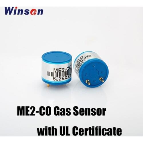 2pcs Winsen ME2-CO Sensor Carbon Monoxide Sensor Wide Linear Range Low Consumption CO Sensor CO Detection Free Shipping
