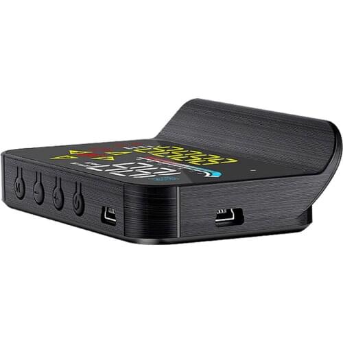 3.5 Inch Head Up Display Auto Display OBD2+GPS Smart Car HUD Gauge Digital Odometer 6 Security Alarm Modes OBD+USB Supply