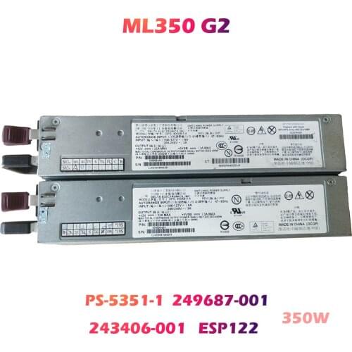 For HP Server Power Supply SE316M1 DL320 G6 DPS-400AB-5 A 532478-001 509008-001 400W Test delivery