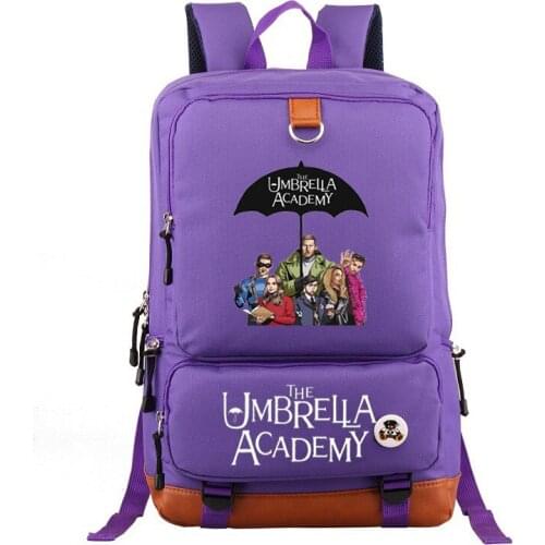 Canvas Backpack Umbrella Academy Men Backpack Big School Bag Military Women Rucksack male Knapsack Casual Bagpack Mochila New