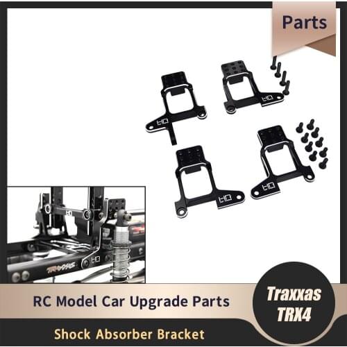 HR Traxxas TRX4 Climbing Car Aluminum Alloy Shock Absorber Bracket Shock Mount Replacement #8216