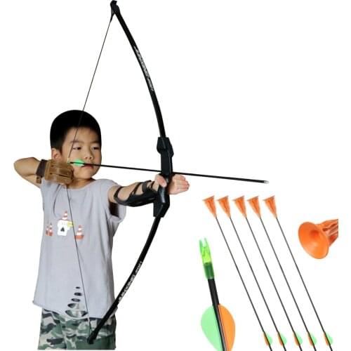 Bow And Arrow Toy Outdoor Parent-Child Archery Shooting Toy Archery Shooting Bow And Arrow Set ChildrenS Bow And Arrow Shooting