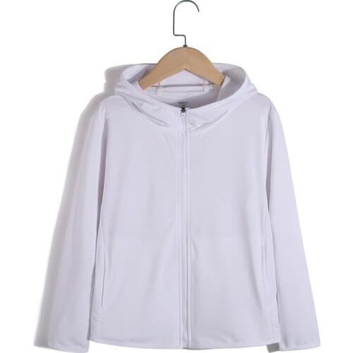 Boys and Girls Jackets UV Protection 2021 New Summer Sun Protection Coat for Girls Kids Clothes UPF 50+ Ice Feeling Top,#6237