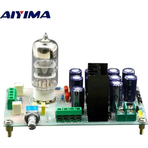 AIYIMA AC12V 6N3 Tube Pre Amplifier AMP Buffer Bile Preamp For Filtering Amplifiers Audio Signal DIY
