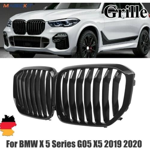 MagicKit 2019 Glossy Shinny Black Front Kidney Grill Grille For BMW X5 G05 UK Stock Fast Shipping